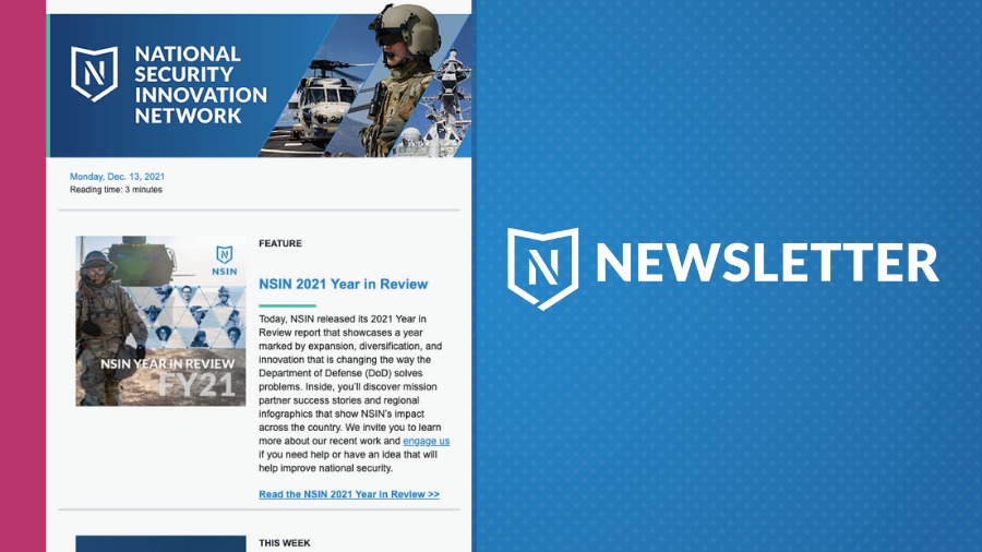 NSIN Newsletter Dec. 13, 2021